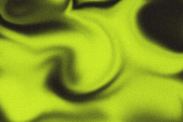 Abstract gradient background. Modern wallpaper design template, brutalism inspired. Trendy grain texture. Acid green color.