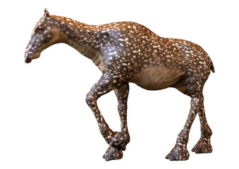 3D Rendering Alien Animal on White