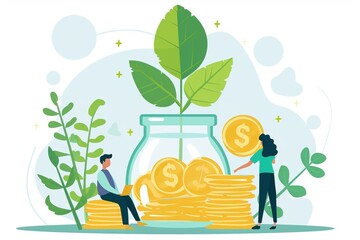 Nachhaltiges sparen und investieren, Konzept für nachhaltige Geldanlage 