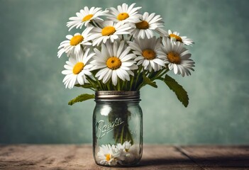 daisies in a vase