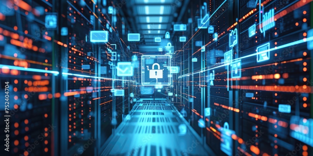 Aufkleber Images could illustrate authentication processes, secure logins, or access control systems