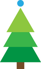 Obraz premium Christmas Tree Vector