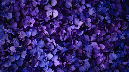 a group of purple flowers - obrazy, fototapety, plakaty