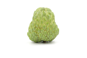 custard apple isolated on white