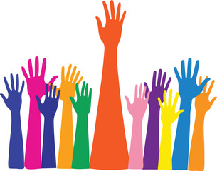  helping hands illustration