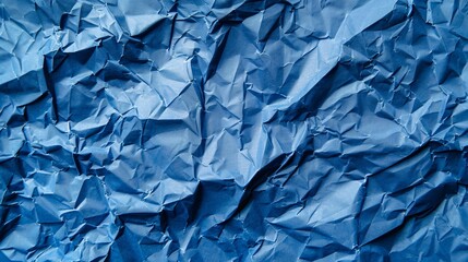 Sapphire blue origami paper with a subtle marbled pattern ready to be transformed into intricate art
