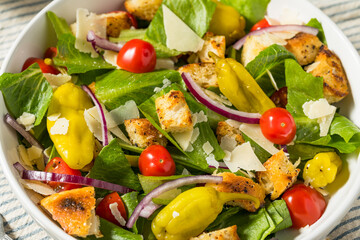 Healthy Italian Mediterranean Salad