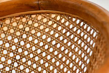 wicker basket weave