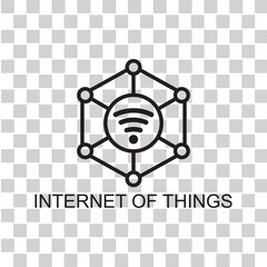 internet of things icon , technology icon