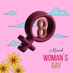 Womans day card