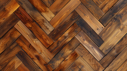 Natural Chevron Parquet Seamless Floor Texture with Classic Elegance