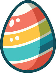 About Easter Egg silhouette , Vector 