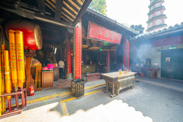 Hong Chan Kuan Temple. This Tao temple has been remarkably well preserved, they kept the original...
