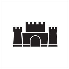 vector castle silhouette