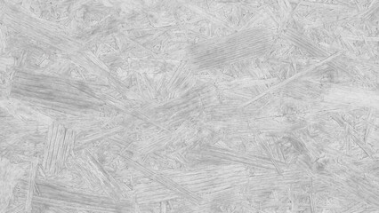 Monochrome black and white (light gray) plywood recycled compressed wood chippings board texture for abstract background, material design.board patterns, space for work, banner, wallpaper close up.