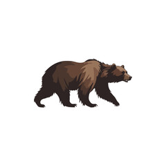Fototapeta premium Creative Polar Bear Logo Mascot. Esports gaming emblem of Bear, Sports Team emblem, Bear logo.