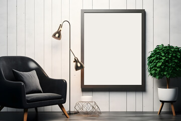 St. Patrick's Day Wall Art Frame Mockup, Blank St. Patrick's Frame mockup