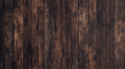 Naklejka premium Textured Dark Wooden Planks Background