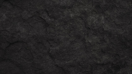 Empty black grain stone wall on cave for abstract  background and texture. beautiful patterns, space for work, banner,seamless wallpaper, close up.