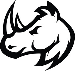 Unicoin Logo design, Furious Unicoin sport vector logo concept isolated on a white background. Modern predator professional team badge design. Premium quality wild animal shirt tee print illustration