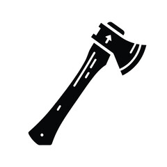 Camping Axe Silhouette