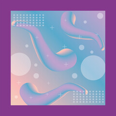 Fluid Abstract Background. Suitable for banner, poster, business card, wallpaper, etc. Eps 10