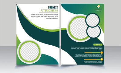 Business Brochure Template or Vector template design and company brochure template, Modern Brochure Design Templates