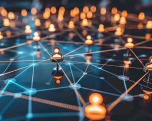 Digital Connectivity: Navigating the Web of Social Networking Sites - Exploring Futuristic Designs and Geometric Patterns in Digital Communication
