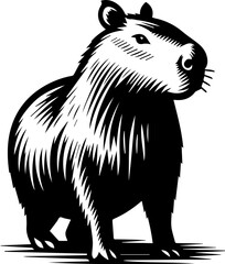 Obraz na płótnie Canvas Capybara icon