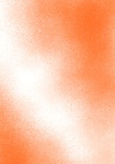 Abstract watercolor background in orange color 