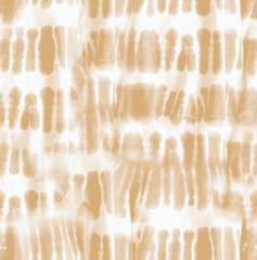 Tie dye shibori pattern. Hand painted ornamental blue teal turquoise colored elements on white background. Abstract texture. Print for textile, fabric,