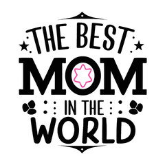 Heartwarming Silhouette Vector for Mom’s Day Posters