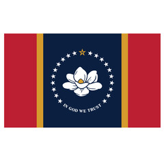Flag of the U.S. state of Mississippi © alvindom