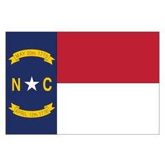 Flag of the U.S. state of North Carolina
