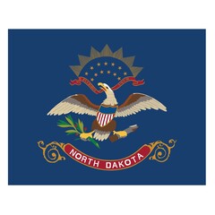 Flag of the U.S. state of North Dakota 