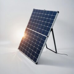 solar panel on a white background
