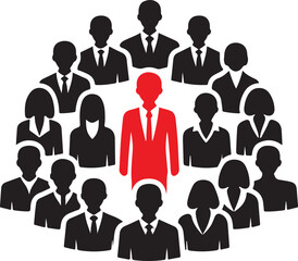 People group icon illustration 