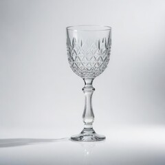 red wine pouring into glass on white
