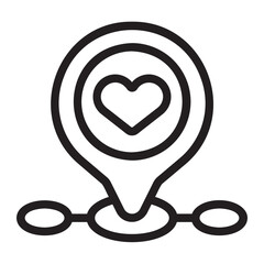 placeholder line icon