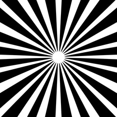 Black and White Optical Illusion Spiral