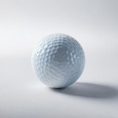 golf ball on white
