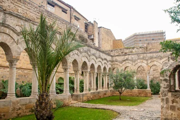 Fototapeten San Giovanni degli eremiti church in Palermo © laudibi