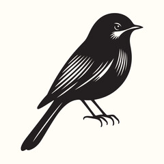 Bird Silhouette Illustration Vector Design