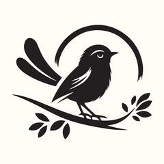 Bird Silhouette Illustration Vector Design