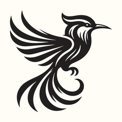 Bird Silhouette Illustration Vector Design