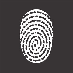 fingerprint free pro vector finger.