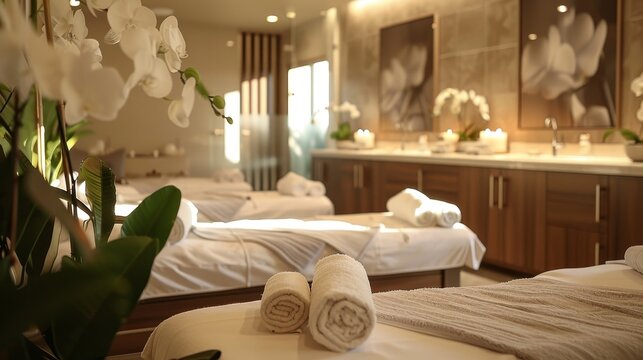 A boutique wellness center offering personalized spa experiences and expert facial treatments