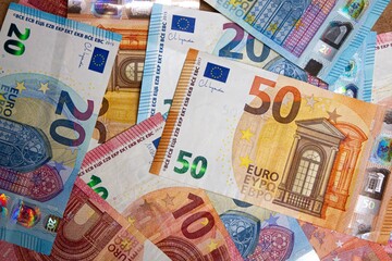 les billets en euros