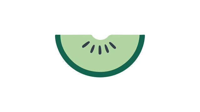 green fruit vector illustration
