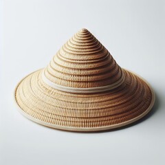 Fototapeta na wymiar straw hat isolated on white 